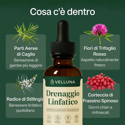 Velluna® – Gocce per il Drenaggio Linfatico