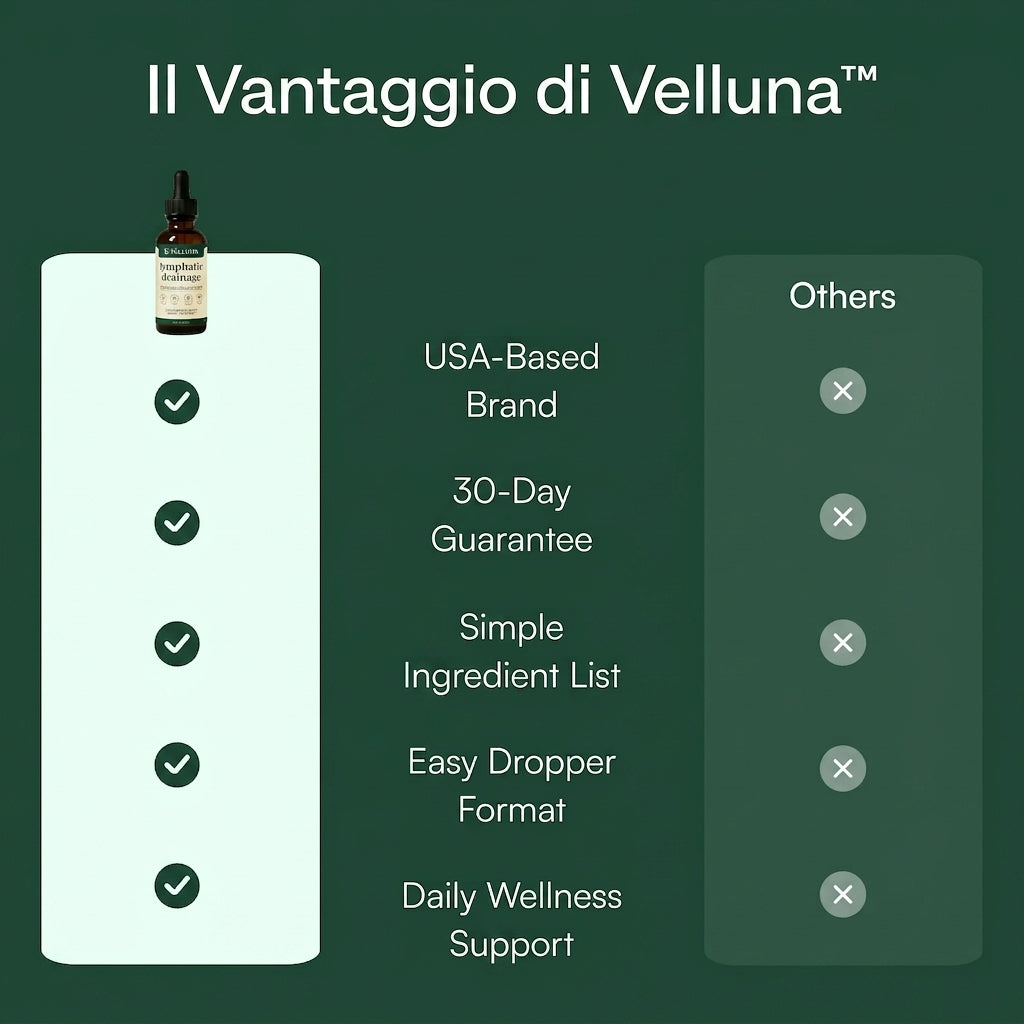 Velluna® – Gocce per il Drenaggio Linfatico