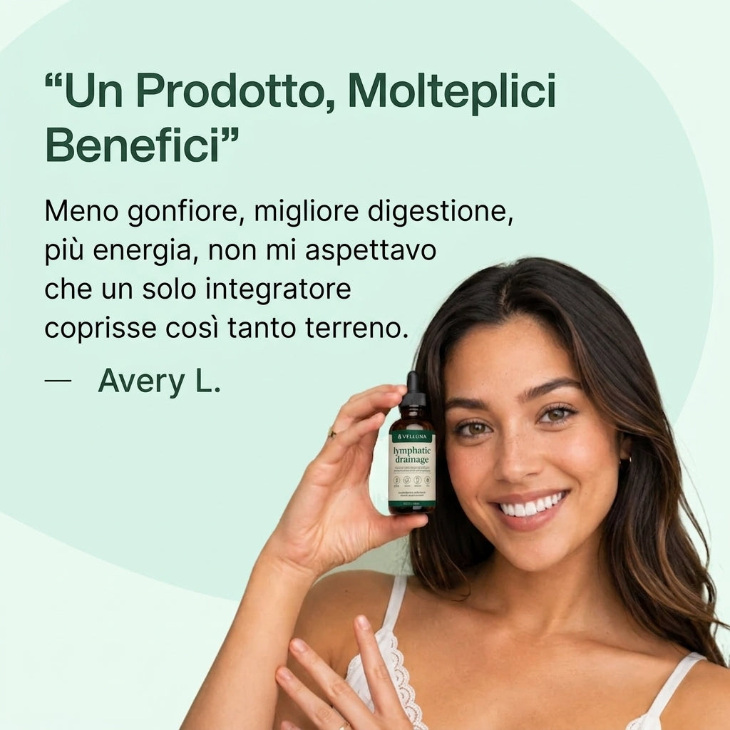 Velluna® – Gocce per il Drenaggio Linfatico